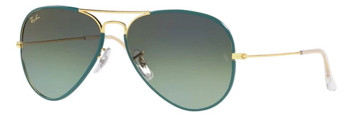 Anteojo De Sol Ray Ban Aviador Color Mix Azul Rb3025jm