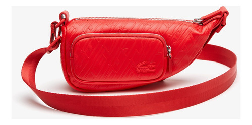 Lacoste Bolso Unisex Pequeño Con Logo Estampado Corrida