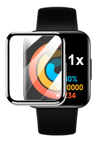 Película 3d Proteção Tela - Smartwatch Redmi Mi Watch 2 Lite