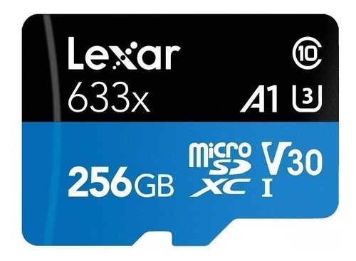 Tarjeta De Memoria Lexar High-performance 633x 256gb