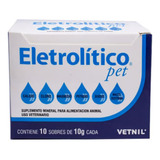 Eletrolitico Pet Sobre 10 Gr Minerales Perros Gatos 