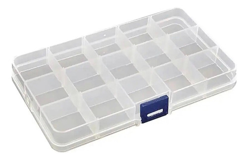 Set 5 Cajas Organizadora Plástica Con Compartimentos