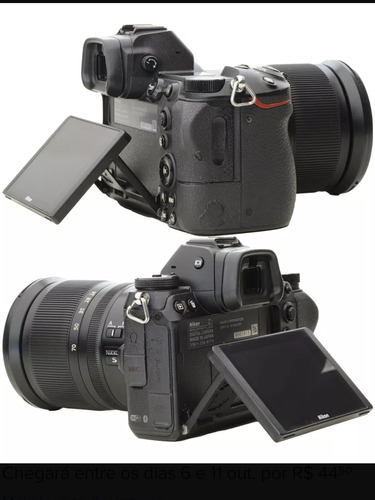Câmera Nikon Z7 Com Lente 24-70 Mm 4.5