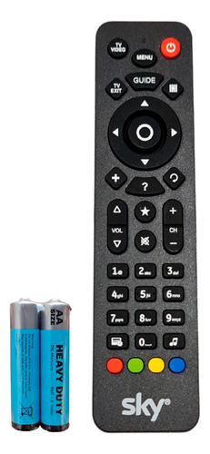 Paquete De 2 Controles Remoto Sky Hd (modelo Rc02m-v)