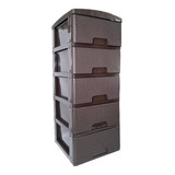 Cajonero Practimueble Plástico X 5 Rattan Colplast Original