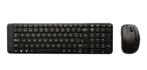 Combo Teclado Y Mouse  Logitech Mk220 Inalambrico