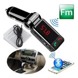 Transmisor Fm Bluetooth Carro Mp3 Usb Manos Libres Universal