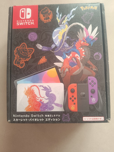 Nintendo Switch Oled Versión Pokémon + 1 Juego