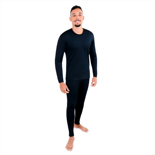 Segunda Pele Térmica Proteção Kit 1 Blusa, 1 Calça, 1 Meia