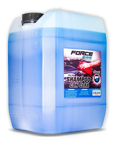 10 Litros De Shampoo Para Lavar Autos Con Cera Force Shine