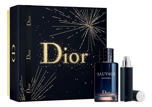 Kit De Eau De Parfum Sauvage Dior De 100 Ml, Más 10 Ml