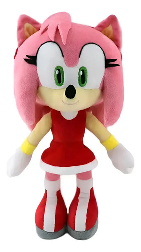 Peluche Personajes Sonic, Amy, Tails, Knuckles, De 30 Cm.1ps | MercadoLibre