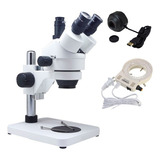 Microscópio Estereoscopio Com Câmera Placa Eletronica
