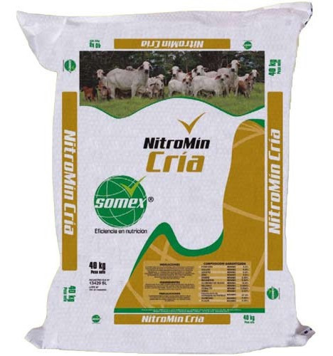 Sal Somex Cria 9-60 X 40 Kilos - Kg a $6021