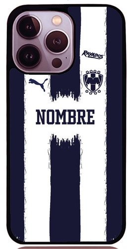 Funda Rayados Del Monterrey Xiaomi Personalizada