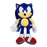 Peluche Mochila Importado, Diseño De Sonic El Erizo