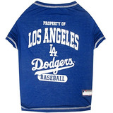 Mlb La Dodgers Camiseta De Perro, Todas Las Tallas.