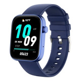 Reloj Inteligente Mujer Elegante Y Casual Colmi Smartwatch P Caja Azul Malla Azul Bisel Negro
