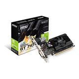 Tarjeta De Video Msi Nvidia Gt 710 2 Gb Ddr3 Bajo Perfil