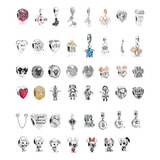 Dije Charm Para Pulseras Chapado En Plata S925