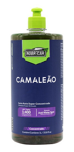 Shampoo Automotivo Super Concentrado Camaleão Nobre Car 