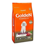 Ração Golden Cães Adultos Mini Bits Carne 15kg