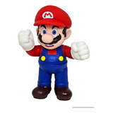 Muñeco Mario Bross Articulado Con Luz Y Sonidos 30 Cm Alto