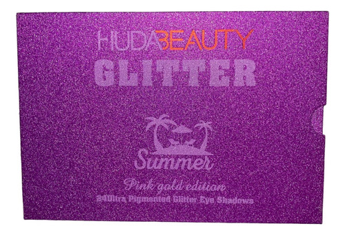 Paleta Maquillaje Glitter Summer Huda Beauty