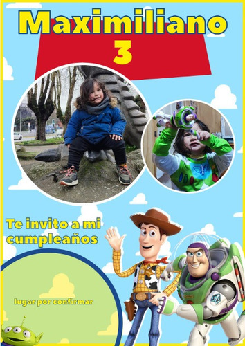 Tarjeta De Cumpleaños Animada De Toy Story