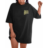Camisetas Extragrandes Para Mujer Con Estampado De Eslogan D
