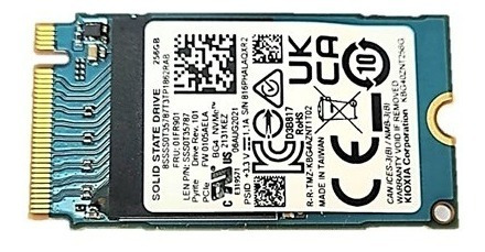 Disco Ssd 256gb M.2 2242 Nvme Sin Caja