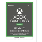 Xbox Game Pass Ultimate 2 Meses - Código 25 Digitos