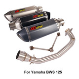 Silenciador De Tubo Medio De Escape Para Yamaha Bws 125