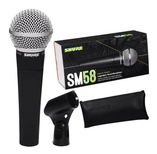 Microfone Shure Sm58 Original - Envio Imediato 