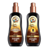 Kit Acelerador Australian Gold + Bronzeador Fps 8 237ml