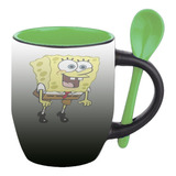 Mug Magico Con Cuchara Series Animadas R68