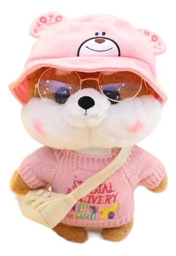 Lalafanfan Perro Zorro Peluche Accesorios Kawaii