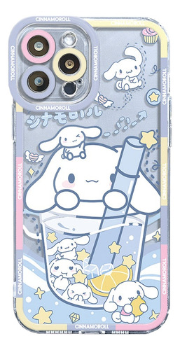 Capa De Telefone Fofa Kuromi Cinnamoroll Para iPhone 15 14 1