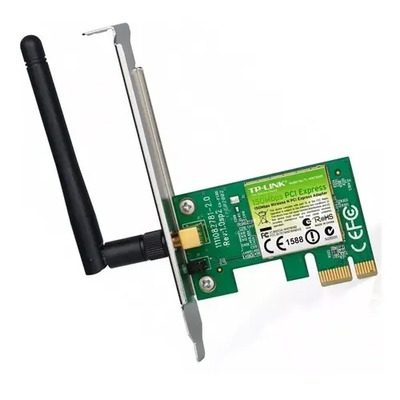 Tarjeta Wifi Pci Express Tp-link Tl-wn781nd 150mbps 2.4 Ghz | Meses sin interés
