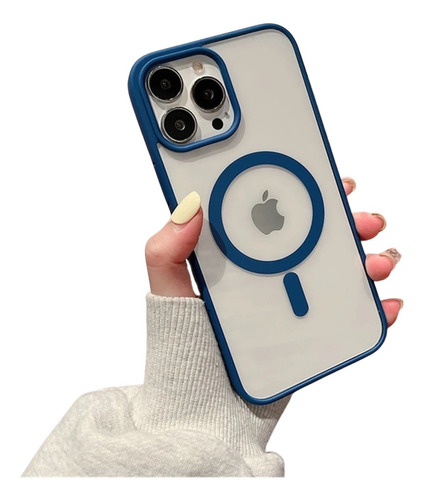 Funda Case Protector Magsafe Colors Anti Shock Para iPhone