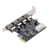 Tarjeta De Expansión Pci-e A 4 Puertos Usb3.0 Tarjeta De