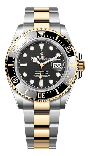 Relógio Rolex Sea Dweller 43mm Misto B. Eta 2840 Sem Caixa