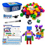 Juego Niños Numberblocks Montessori Cubos Didactico Juguete