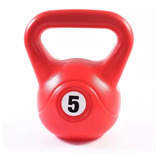 Pesa Rusa Kettlebell 5kg De Pvc - Mancuerna, - El Rey