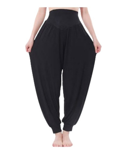 Mujer Pantalones Yoga Bombachos Para Talla Grande Sueltos