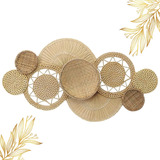 Kit Peneiras De Palha - Decoração Praia - Composição Parede