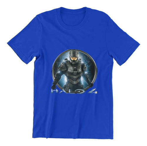 Polera Unisex Halo Game Videojuego Combate Algodon Estampado