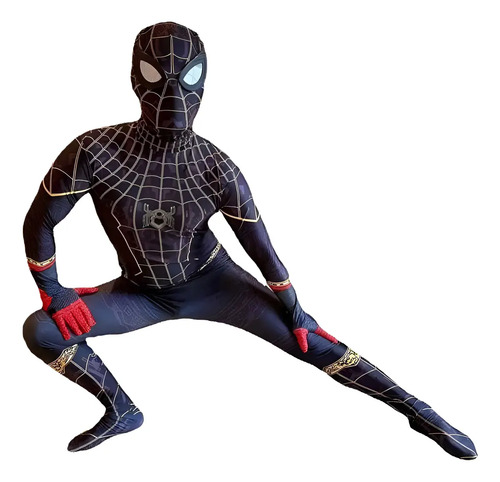 Disfraz Spiderman No Way Home Negro Para Adulto Tom Holland