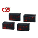 Bateria Csb Alarme Nobreaks Cerca Eletrica 12v 7ah Gp1272 F2