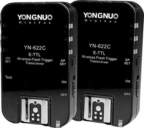 Kit Rádio Flash Yongnuo Yn622c